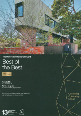 13th Annual Bayside Built Environment Awards - Best Of The Best - Winner